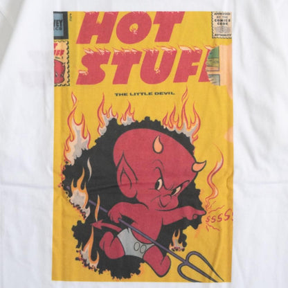 キャラクター Tシャツ ホットスタッフ コミック UNO1372 UNO1373 WHITE