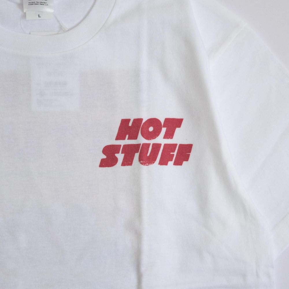 キャラクター Tシャツ ホットスタッフ コミック UNO1372 UNO1373 WHITE