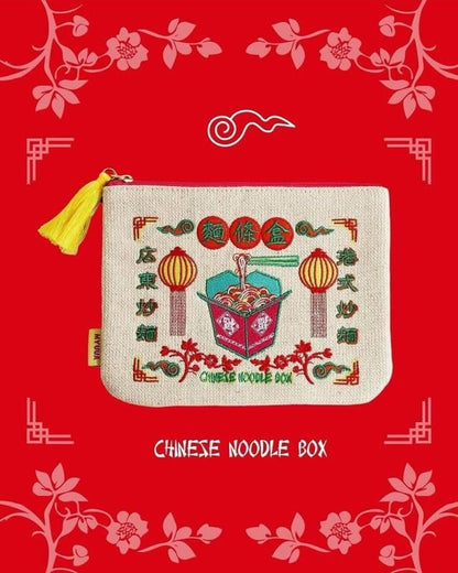 MYUUA CHINA 中華麺 フラットポーチ