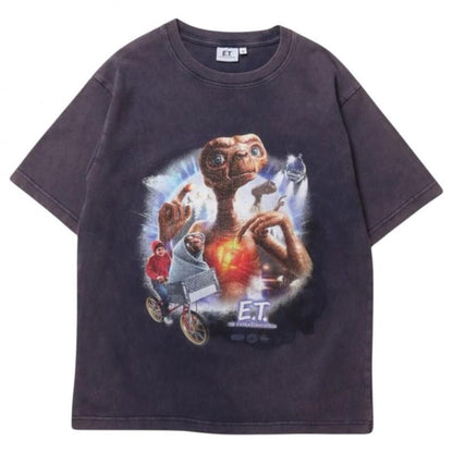 E.T. ムービー Tシャツ NAVY