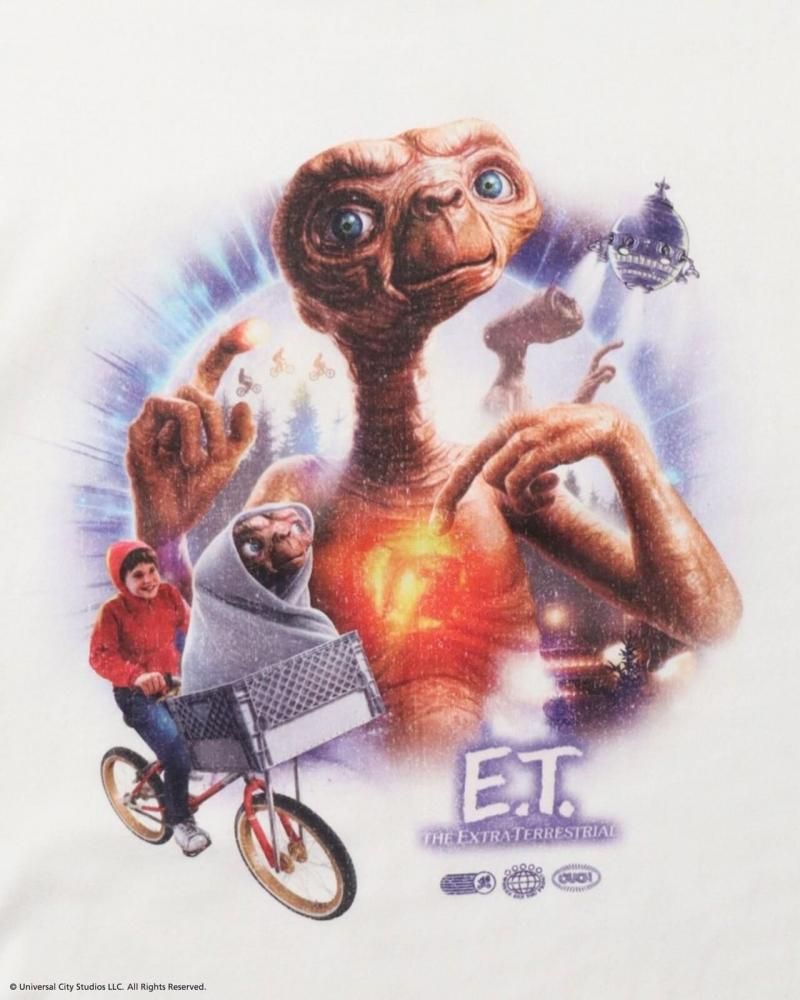 E.T. ムービー Tシャツ WHITE