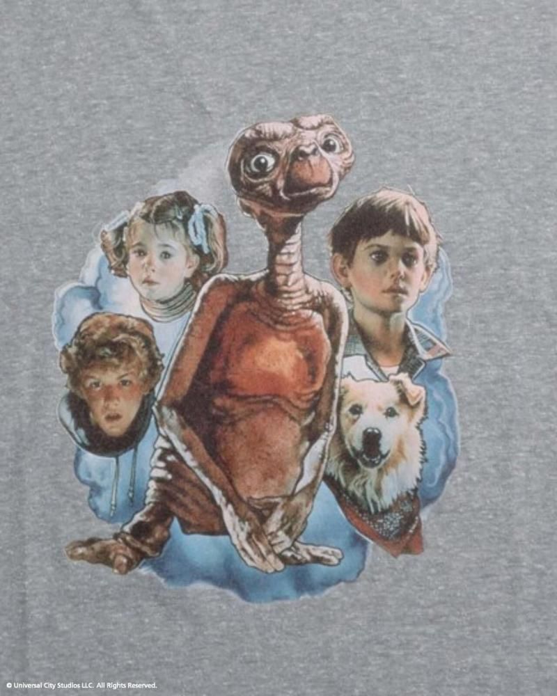 E.T. リンガーTシャツ GRAY