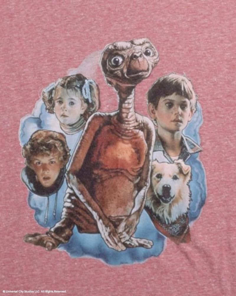 E.T. リンガーTシャツ RED