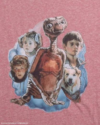 E.T. リンガーTシャツ RED