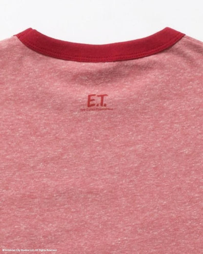 E.T. リンガーTシャツ RED