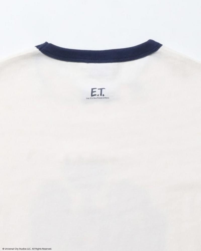 E.T. リンガーTシャツ NAVY RINGER