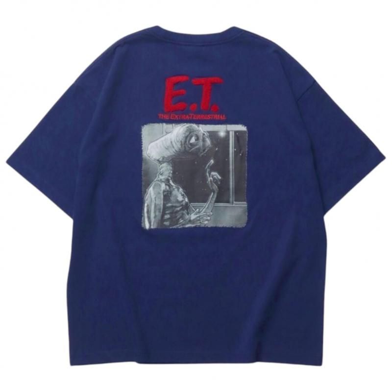 E.T. OVER Tシャツ NAVY