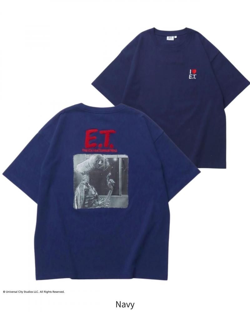 E.T. OVER Tシャツ NAVY