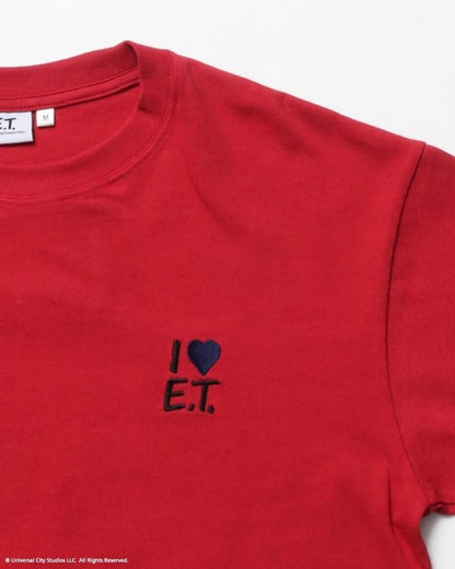 E.T. OVER Tシャツ RED