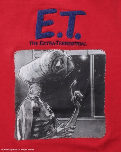 E.T. OVER Tシャツ RED