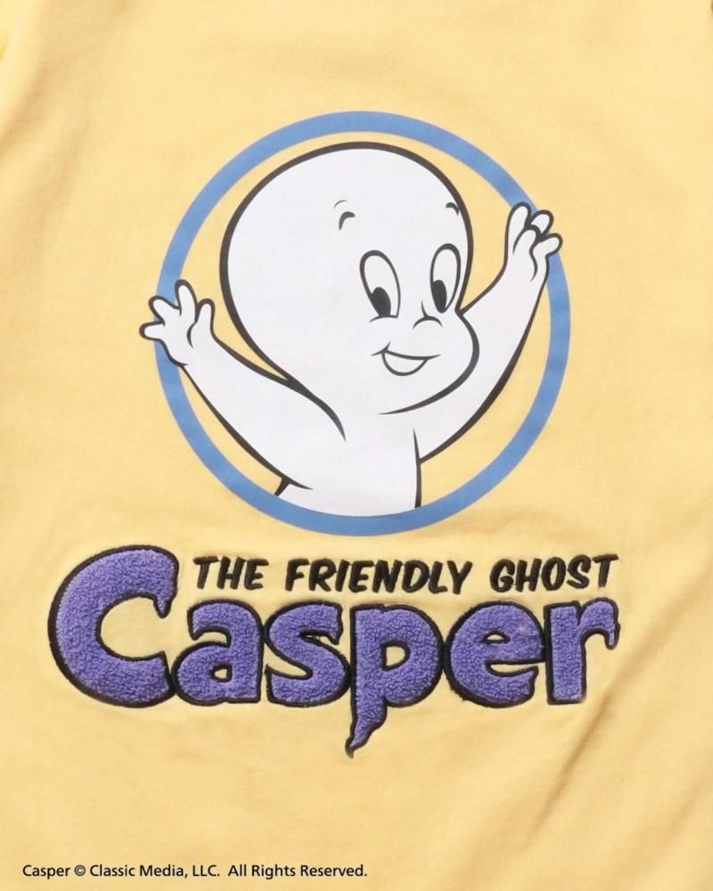 Casper キャスパー サガラ Tシャツ YELLOW