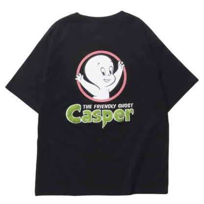 Casper キャスパー サガラ Tシャツ BLACK