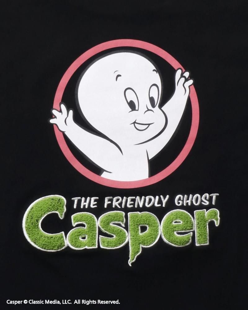 Casper キャスパー サガラ Tシャツ BLACK