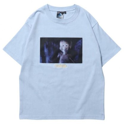 Casper キャスパー フォトプリント Tシャツ BLUE