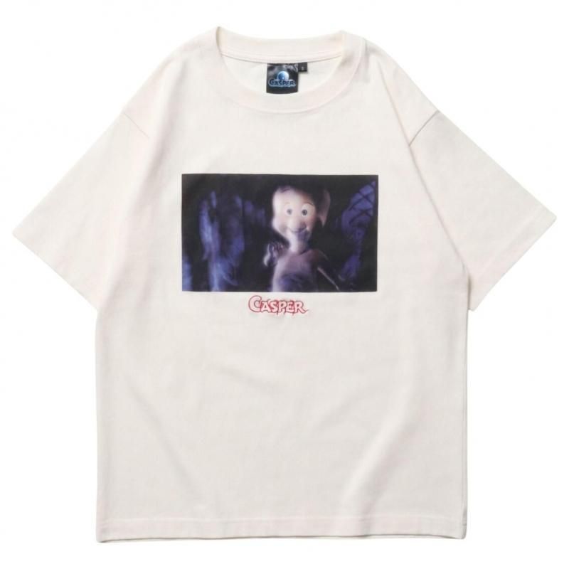 Casper キャスパー フォトプリント Tシャツ WHITE