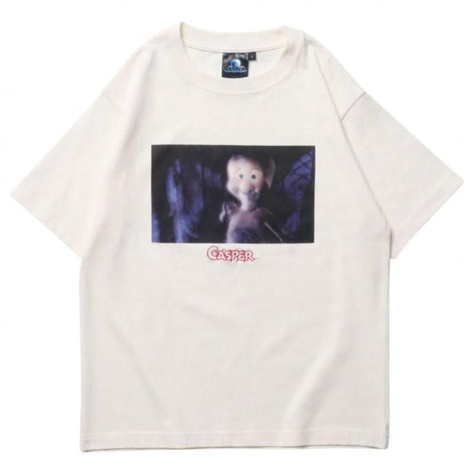 Casper キャスパー フォトプリント Tシャツ WHITE