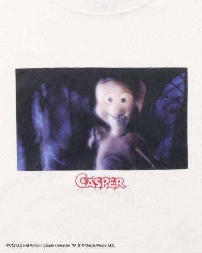 Casper キャスパー フォトプリント Tシャツ WHITE
