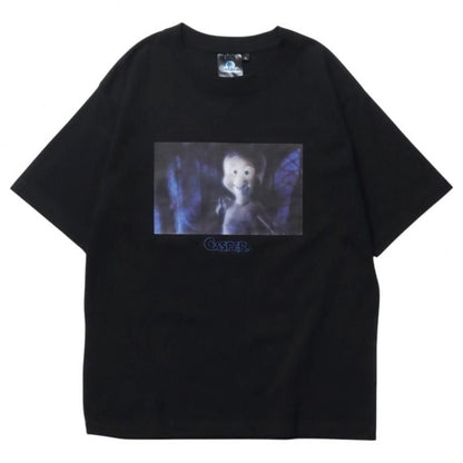 Casper キャスパー フォトプリント Tシャツ BLACK