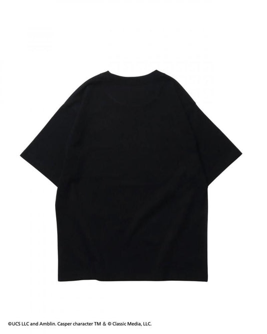 Casper キャスパー フォトプリント Tシャツ BLACK
