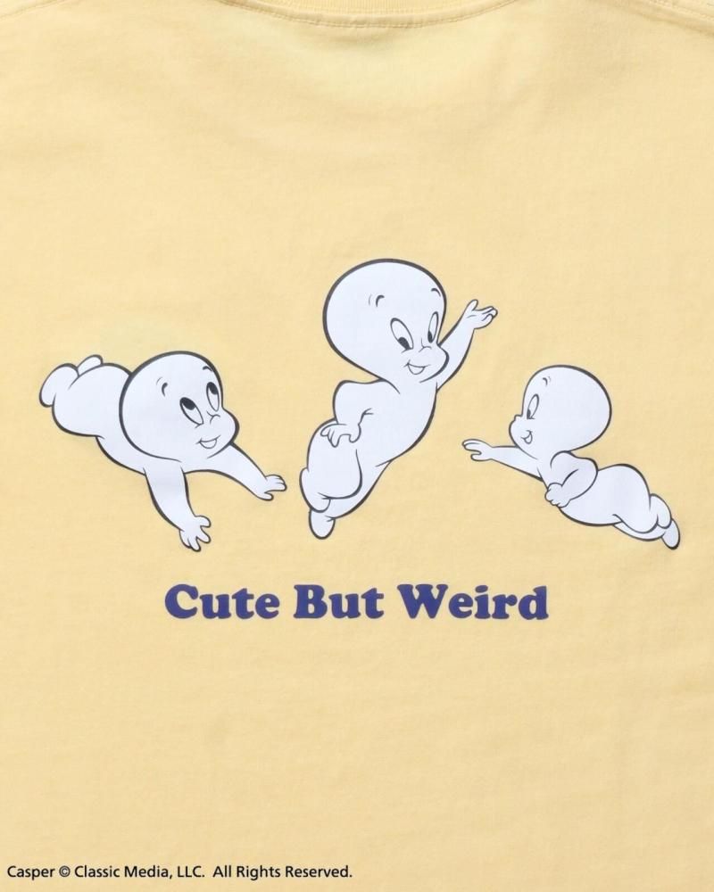 Casper キャスパー OVER Tシャツ YELLOW