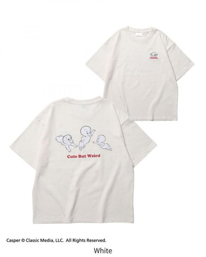 Casper キャスパー OVER Tシャツ WHITE