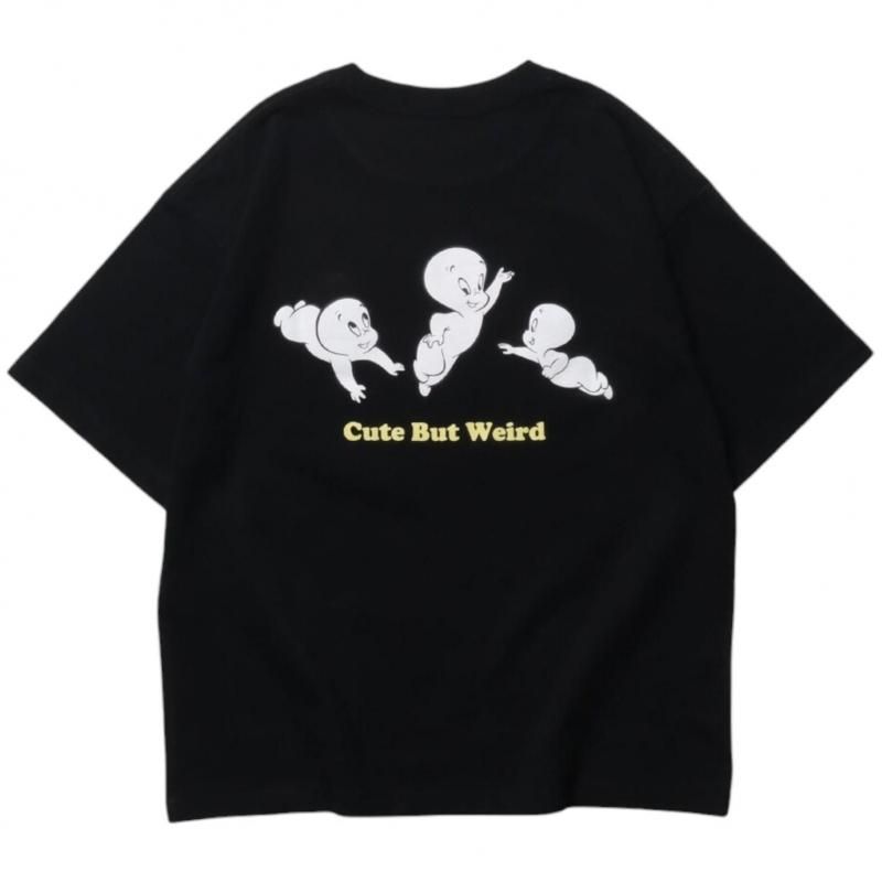 Casper キャスパー OVER Tシャツ BLACK