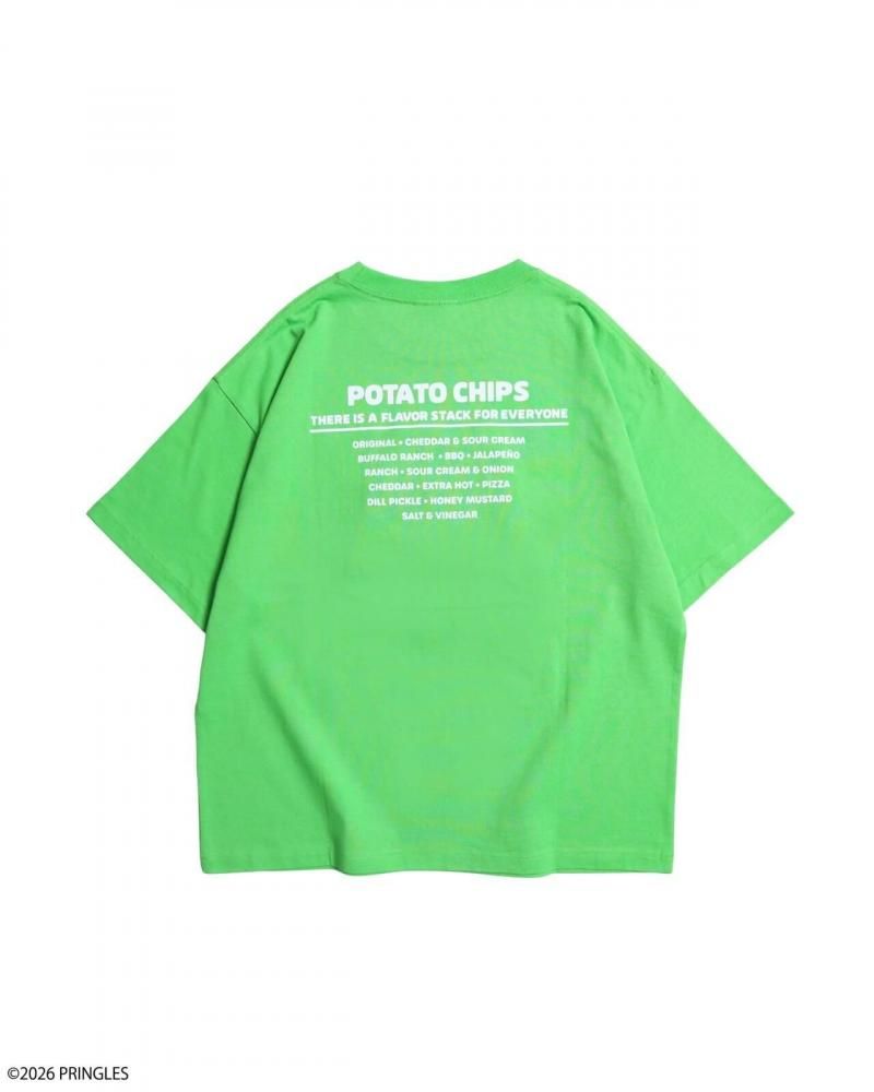 PRINGLES プリングルズ 2009ロゴ Tシャツ GREEN