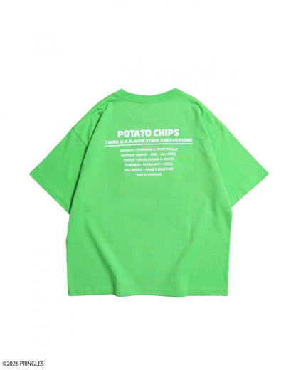 PRINGLES プリングルズ 2009ロゴ Tシャツ GREEN
