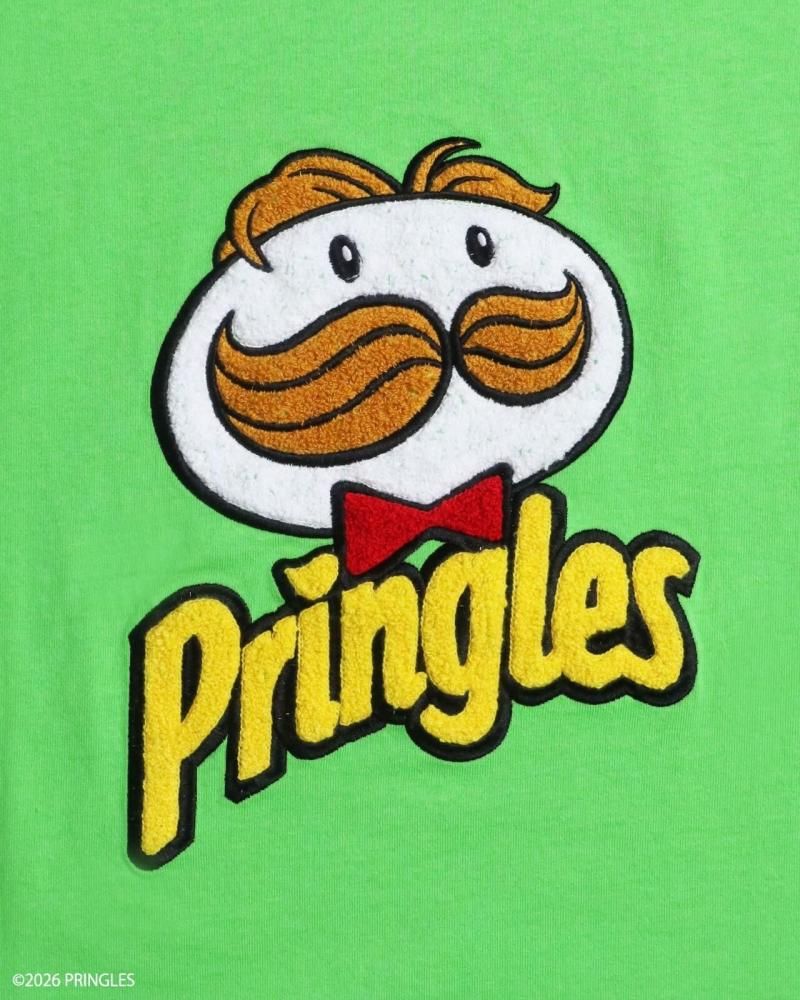 PRINGLES プリングルズ 2009ロゴ Tシャツ GREEN