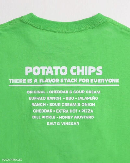 PRINGLES プリングルズ 2009ロゴ Tシャツ GREEN