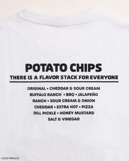 PRINGLES プリングルズ 2009ロゴ Tシャツ WHITE