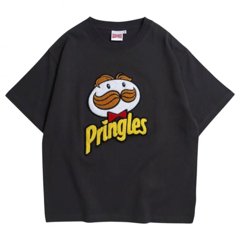 PRINGLES プリングルズ 2009ロゴ Tシャツ CHARCOAL
