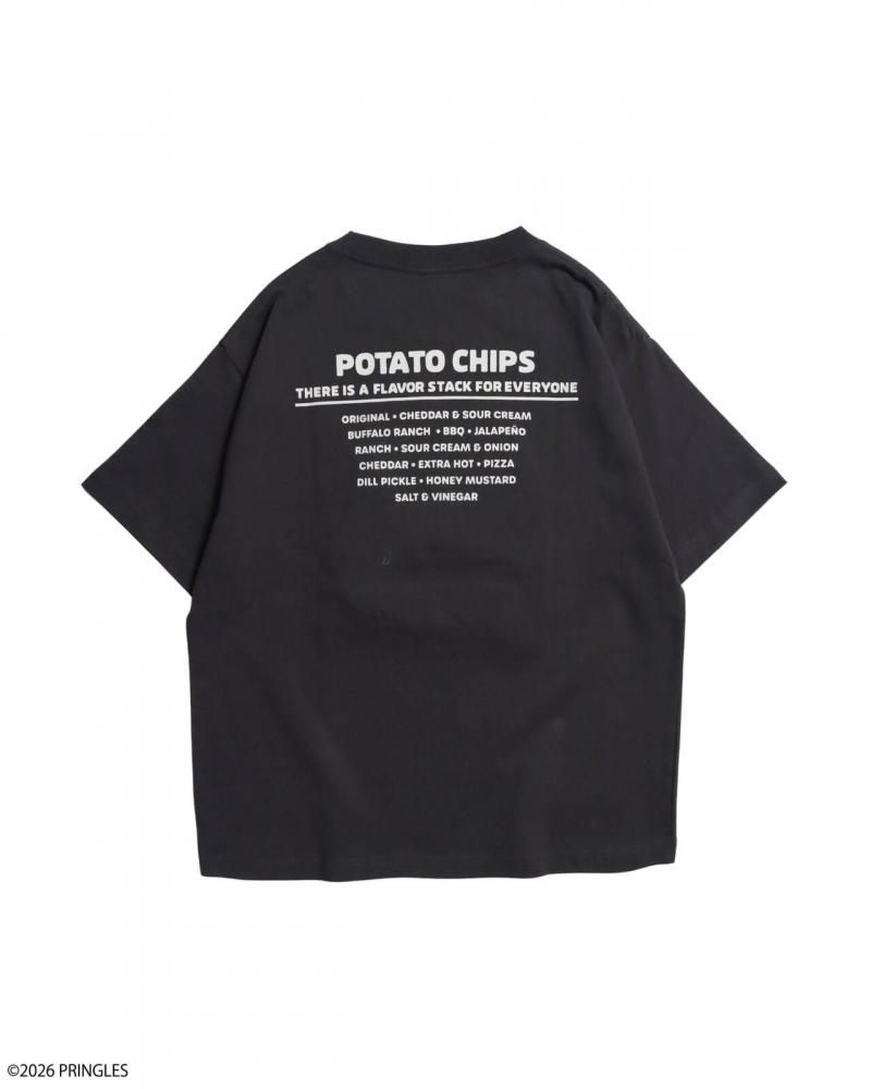 PRINGLES プリングルズ 2009ロゴ Tシャツ CHARCOAL