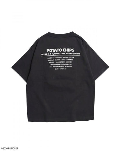 PRINGLES プリングルズ 2009ロゴ Tシャツ CHARCOAL