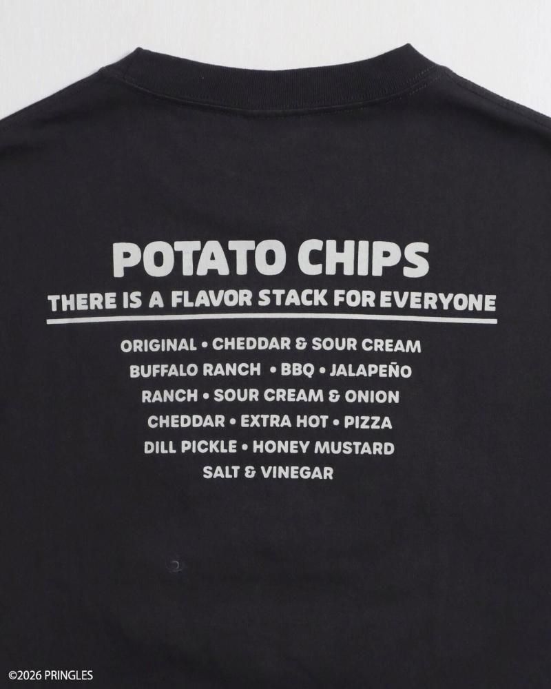 PRINGLES プリングルズ 2009ロゴ Tシャツ CHARCOAL