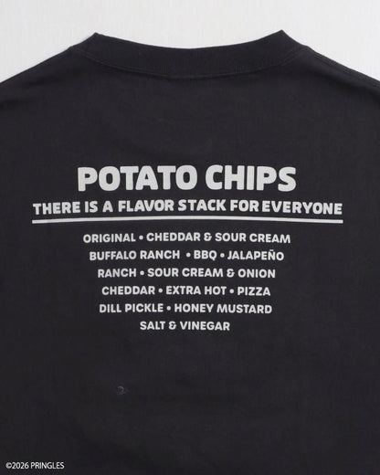 PRINGLES プリングルズ 2009ロゴ Tシャツ CHARCOAL