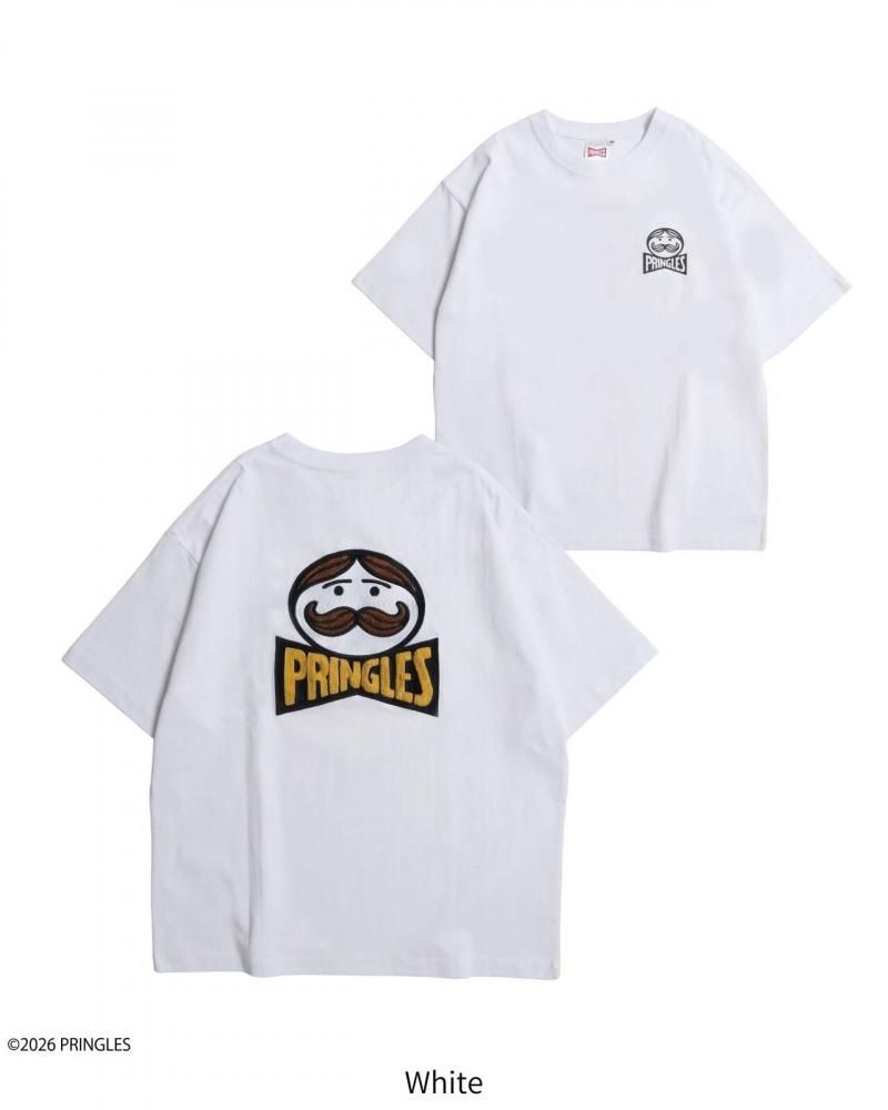 PRINGLES プリングルズ 1994ロゴ Tシャツ WHITE