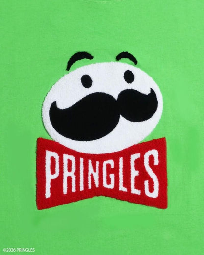 PRINGLES プリングルズ サガラ刺繍 Tシャツ GREEN