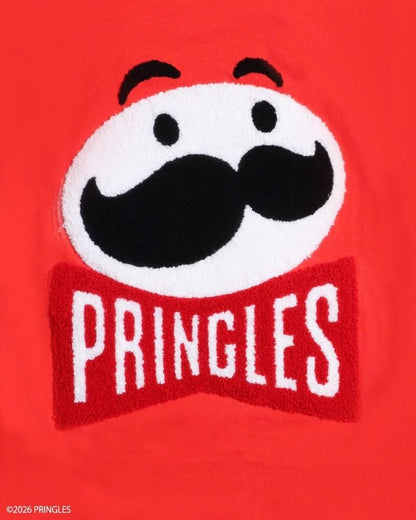 PRINGLES プリングルズ サガラ刺繍 Tシャツ RED