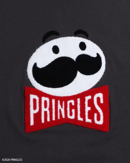 PRINGLES プリングルズ サガラ刺繍 Tシャツ CHARCOAL