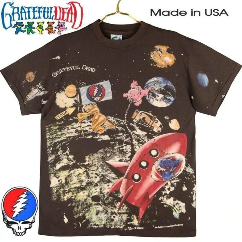 GRATEFUL DEAD グレイトフルデッド Tシャツ アメリカ製 デッドベア 184