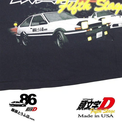 頭文字D アニメ Tシャツ USA 357