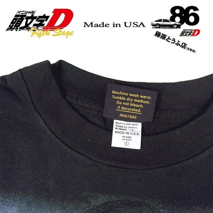 頭文字D アニメ Tシャツ USA 357