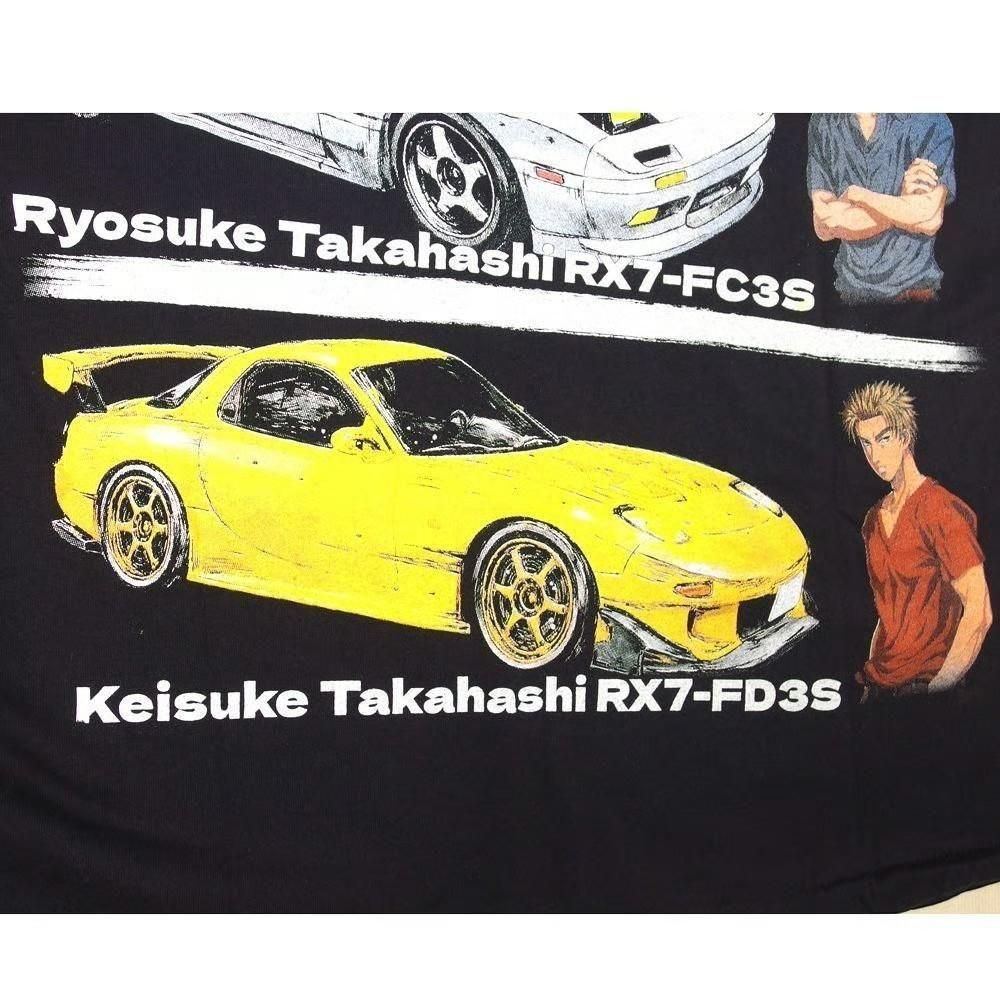 頭文字D アニメ Tシャツ USA 357