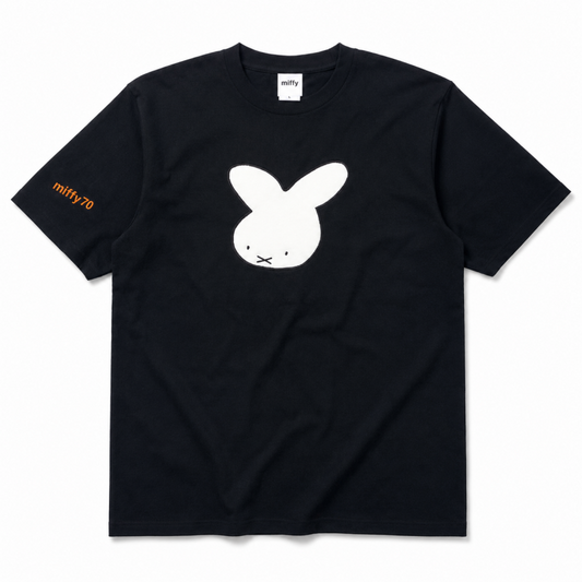 ミッフィー 半袖 Tシャツ miffy70 ナインチェ BLACK