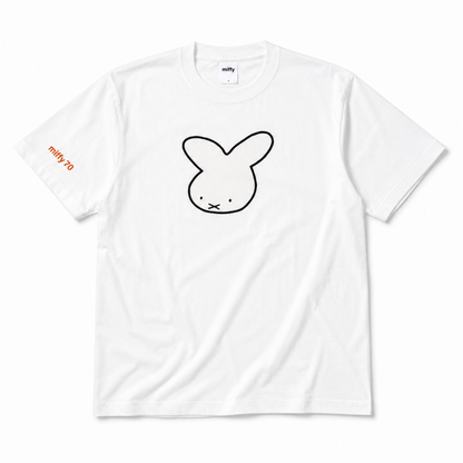 ミッフィー 半袖 Tシャツ miffy70 ナインチェ WHITE