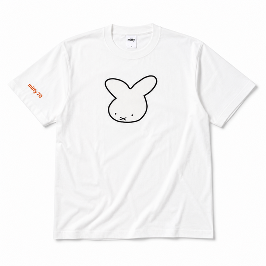 ミッフィー 半袖 Tシャツ miffy70 ナインチェ WHITE