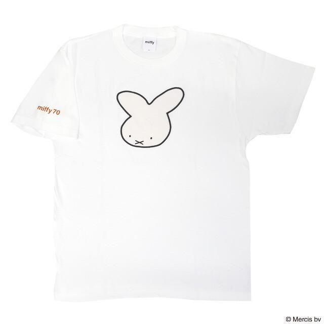 ミッフィー 半袖 Tシャツ miffy70 ナインチェ WHITE