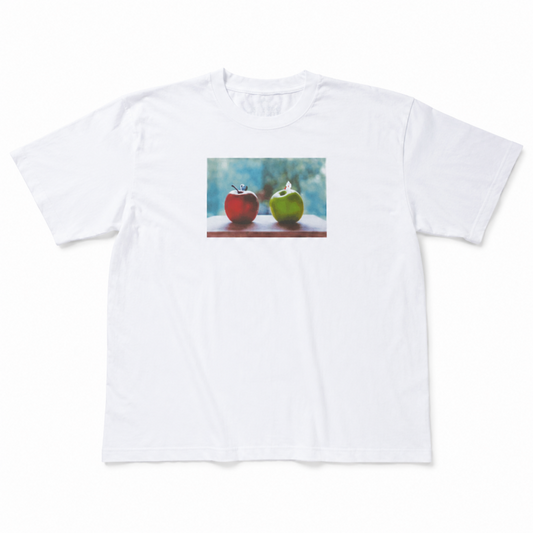 パペットスンスン PUPPET SUNSUN キャラクター BIG Tシャツ リンゴ WHITE PS-8129