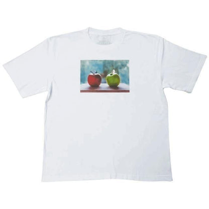パペットスンスン PUPPET SUNSUN キャラクター BIG Tシャツ リンゴ WHITE PS-8129